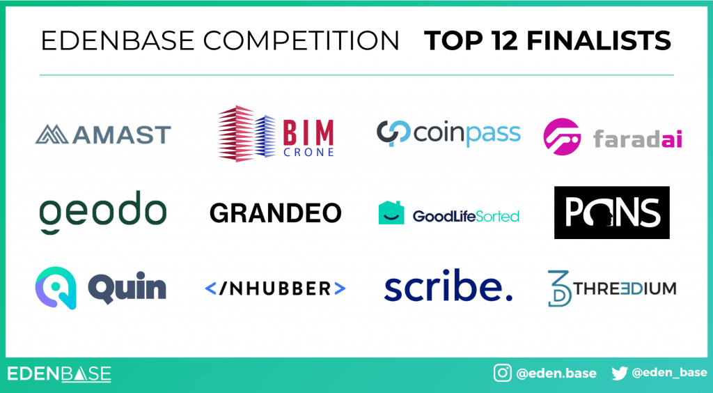 BIMCRONE is Finalist of the EdenBase Investment Competition